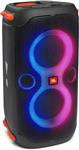 JBL Partybox 110 Portable Party Speaker 160W Powerful Sound Built-In Lights Splashproof Adjustable Bass Immersive Audiovisual 12H Battery Mic/Guitar Input USB Stream - Black JBLPARTYBOX110UK - ارسال 10 الی 15 روز کاری