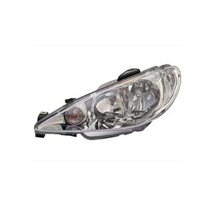 چراغ جلوی پژو 206 سمت راننده مدرن