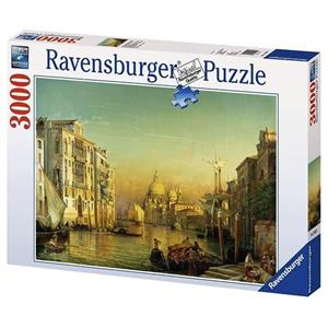 پازل 3000 تکه راونزبرگر مدل نقاشی کانال ونیز Ravensburger 170357 Puzzle