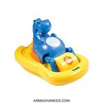 اسباب بازی پدالو اسب آبی | Hippo Pedalo Bath Toy