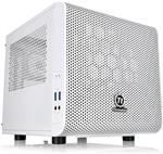 کیس کامپیوتر Thermaltake Core V1 Snow Edition SPCC Mini ITX Cube-