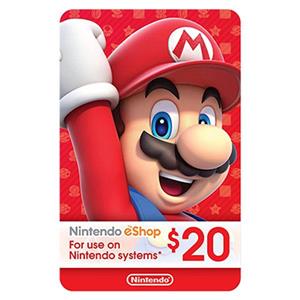 Nintendo eShop 20$ Gif...