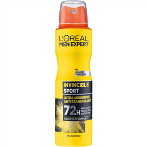 اسپری خوشبو کننده بدن reliable deodorant protection during sports لورآل فرانسه 