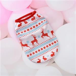 لباس گربه PETSARY Dog Christmas Shirt Cat