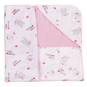 پتو نوزادی رز برن مدل Little Bunny