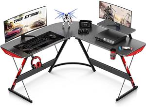 میز گیمینگ L Shaped Gaming Desk 130cm L Shaped Desk-