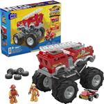 ماشین چهار چرخ آتشنشانی متل آمریکا Mattel Mega Construx Hot Construction Playset