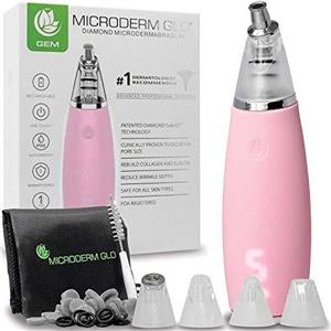 میکرودرم Microderm GLO GEM Diamond Microdermabrasion and Suction tool  بهترین خلاء منافذ برای رنگ کردن پوست  شماره 1 دستگاه درمان پیشرفته صورت  تولید کلاژن را برای پوستی روشن، روشن و شفاف ترویج می کند  ارسال 15 الی 20 روز کاری