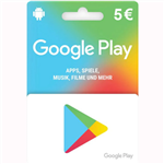 گیفت کارت گوگل پلی آلمان 5 یورویی