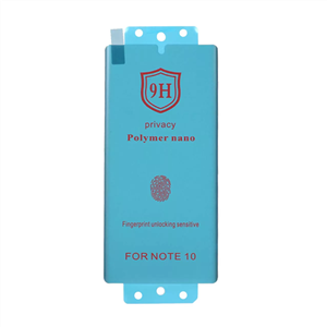 محافظ صفحه نمایش Full Cover Polymer nano Privacy مدل Samsung note 10