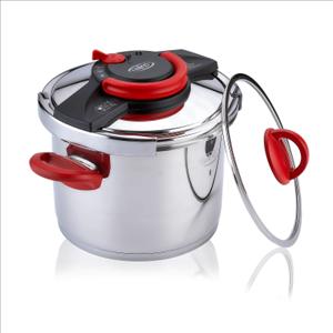 زودپز 6 لیتری نالینو مدل new رنگ: صورتی, گارانتی: گارانتی 24 ماهه پانیذ سازان دانا