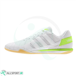 کفش فوتسال آدیداس تاپ سالا طرح اصلی Adidas Top Sala IC White Green