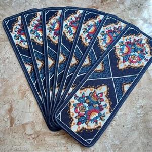 روپله ای گلیم طرح گل آرا(90در30)