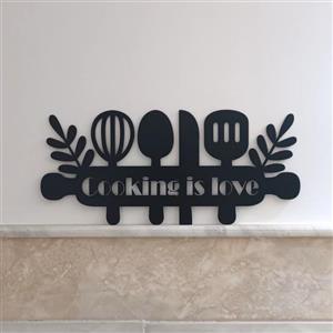 استیکر دیواری طرح آشپزخانه -