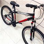 دوچرخه سایز 26، مارک پرشیا ، دنده کلاجدار ، رنگ مشکی قرمز