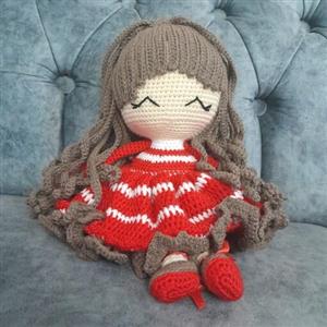 عروسک الف بزرگ، با کاموای درجه یک