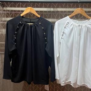 شومیز آستین دکمه