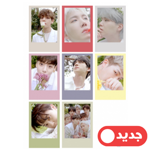 پک پلوراید پاستیلی از گروه bts کد 01