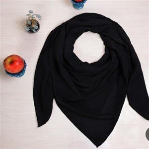 روسری مشکی  زنانه 70 در 70  خنک و لطیف