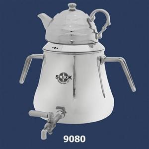کتری قوری استیل کف چدن برند(اس لوکس) کد 9080