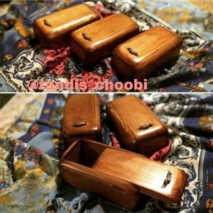 صندوقچه جواهرات چوبی کشویی