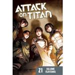 کتاب مانگا نبرد با تایتانها جلد 21  - attack on titan