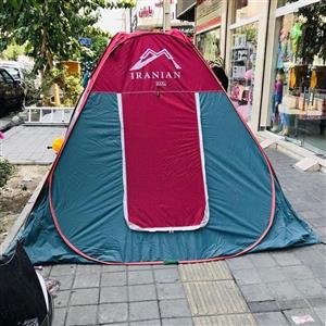 چادر مسافرتی8نفره فنری مدل برنو سفارشی  کیفیت بالا دوخت زیبا و رنگبندی کد C03