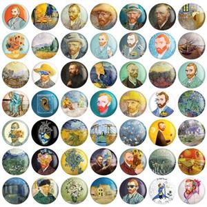 پیکسل خندالو طرح ونسان ونگوگ Van Gogh کد 74 مجموعه 50 عددی