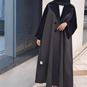مانتو کتی بلند مخمل