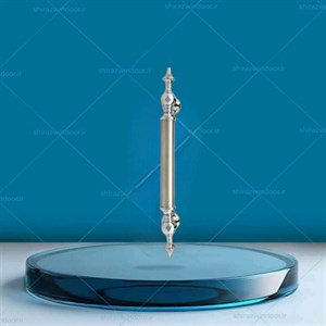 دستگیره ثابت عثمانی مناسب برای درب حیاطی و ضد سرقت رنگ  طلایی