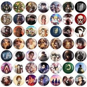 پیکسل خندالو طرح انیمه اتک آن تایتان کد 34 مجموعه 50 عددی