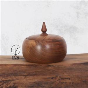 قندان چوبی خمره ای قطر 12