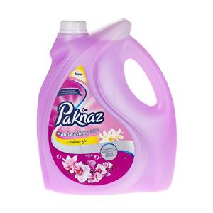 مایع دستشویی پاکناز مدل گل‌های بهاری وزن 3750 گرم