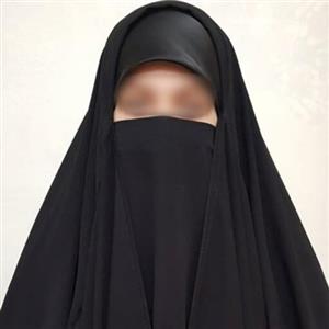 پوشیه (روبنده) مشکی و رنگی