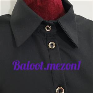 شومیز استین حلقه دکمه دار  با ارسال رایگان