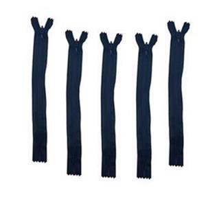 زیپ مدل S23 مدل 20 سانتی مشکی بسته 5 عددی