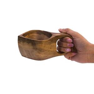 لیوان چوبی (کوکسا) طرح مربع