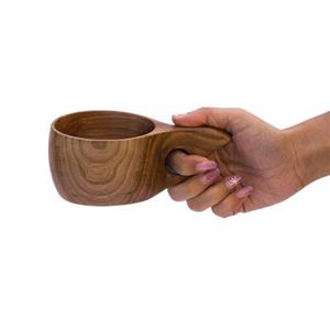 لیوان چوبی (کوکسا) گرد سایز بزرگ