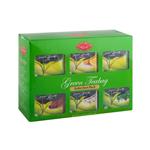 جعبه ترکیبی چای سبز کیسه ای با طعم های متفاوت 60 عددی  گلستان