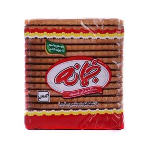 بیسکویت جو با شهد توت و شیره خرما 265 گرمی جمانه