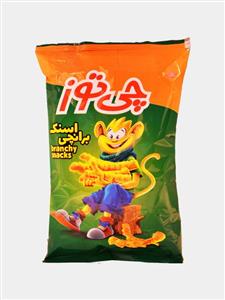 اسنک برانچی با پنیر فرآورده حجیم شده بلغور ذرت چی توز 50 گرمی Cheetoz Branchy Snacks 50gr