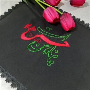 پرچم  گلدوزی با دست