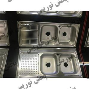 سینک استیل روکار 120 در 60 کد ES-163