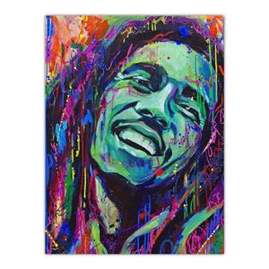 تابلو شاسی گالری اگاپه طرح Bob Marley مدل T15 