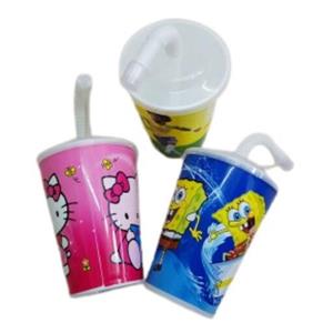 لیوان مخروطی نی دار طرح انتقام جویان و هلو کیتی ( پسرانه و دخترانه )