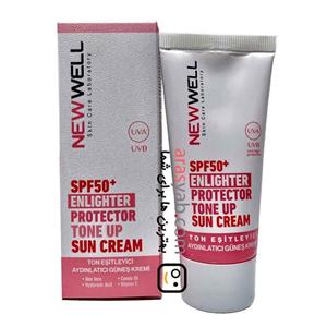 کرم ضد آفتاب نیوول حاوی SPF50 محافظت کننده قوی برای پوست حساس حجم ۵۰ میل