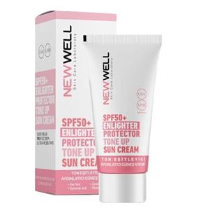 کرم ضد آفتاب نیوول حاوی SPF50 محافظت کننده قوی برای پوست حساس حجم ۵۰ میل