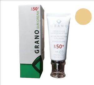 کرم ضد آفتاب رنگی بژ طبیعی SPF50 گرانو Grano