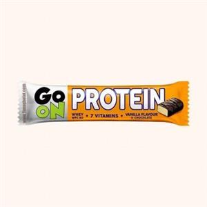 پروتئین بار 20% وانیل GO ON با روکش شکلات 