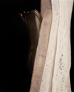 پرده تور ترک طلاکوب